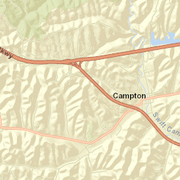 Campton Street Map