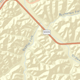 Wolfe County Street Map