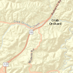 Crab Orchard Street Map