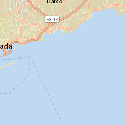 Rosto de Cão Street Map