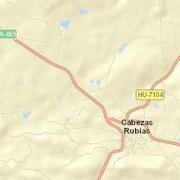 Cabezas Rubias Street Map