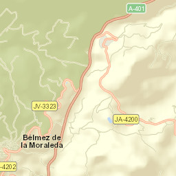 Bélmez de la Moraleda Street Map