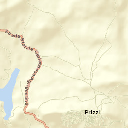 Prizzi Street Map