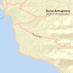 Aegina Street Map
