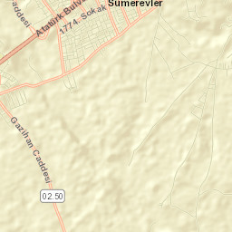 Merkez Street Map