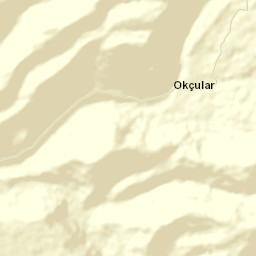Okçular Street Map