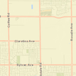 1709 Fairington Ln Modesto California  Street Map