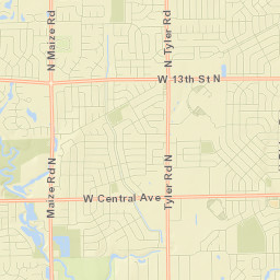 226-248 North Tyler Road, Wichita, KS Street Map