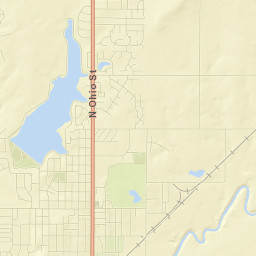 104 West Lakecrest Drive, Augusta, KS  Street Map