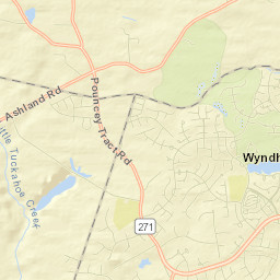 Wyndham Street Map