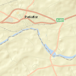 Peñaflor Street Map