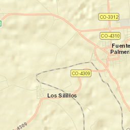 Fuente Palmera Street Map