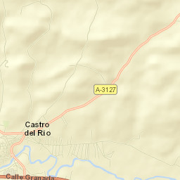 Castro del Río Street Map