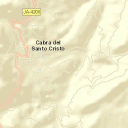 Cabra del Santo Cristo Street Map
