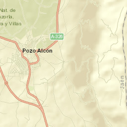 Pozo Alcón Street Map