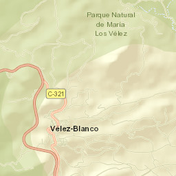 Vélez-Blanco Street Map