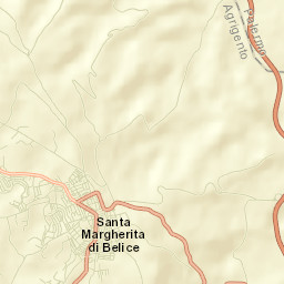 Santa Margherita di Belice Street Map