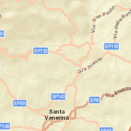 Santa Venerina Street Map