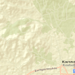 Koutsopódi Street Map
