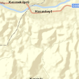 Hasankeyf Street Map