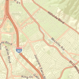 1500-1522 Southgate Ave Daly City Street Map