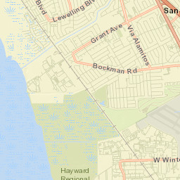 San Lorenzo Street Map