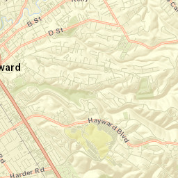 9 W Loop Rd Hayward CA 94542 Street Map