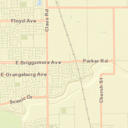 1603 Le Nailer Dr Modesto California Street Map