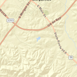 Morganfield Street Map