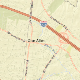 Glen Allen Street Map