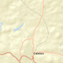 Calañas Street Map