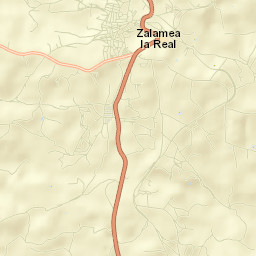 Zalamea la Real Street Map