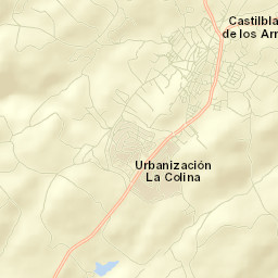 Castilblanco de los Arroyos Street Map
