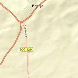 Espejo Street Map