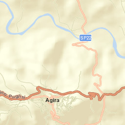 Agira Street Map