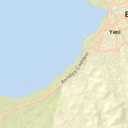 Beyşehir Street Map