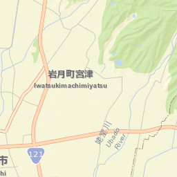 Kitakata-shi Street Map