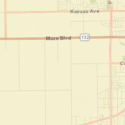 West Modesto Street Map