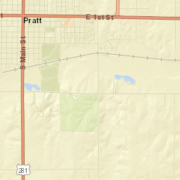 Pratt County Street Map