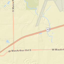 7799 Kansas 42, Wichita, KS 67215 Street Map