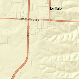 Buffalo Street Map