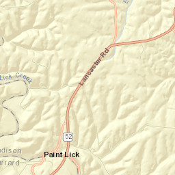 Richmond Road, Paint Lick, KY 40461 Street Map