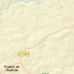 Puebla de Guzmán Street Map