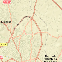Los Gabatos Street Map