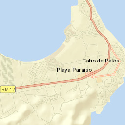 La Manga del Mar Menor Street Map