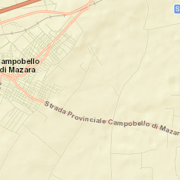 Campobello di Mazara Street Map