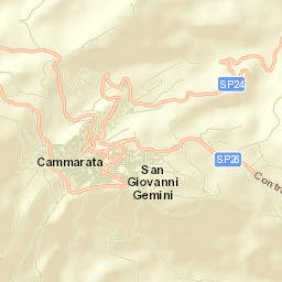 San Giovanni Gemini Street Map