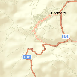 Leonforte Street Map
