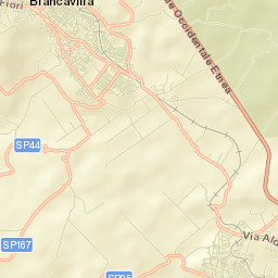 Santa Maria di Licodia Street Map