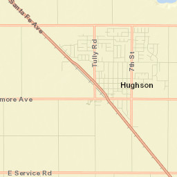 Hughson Street Map